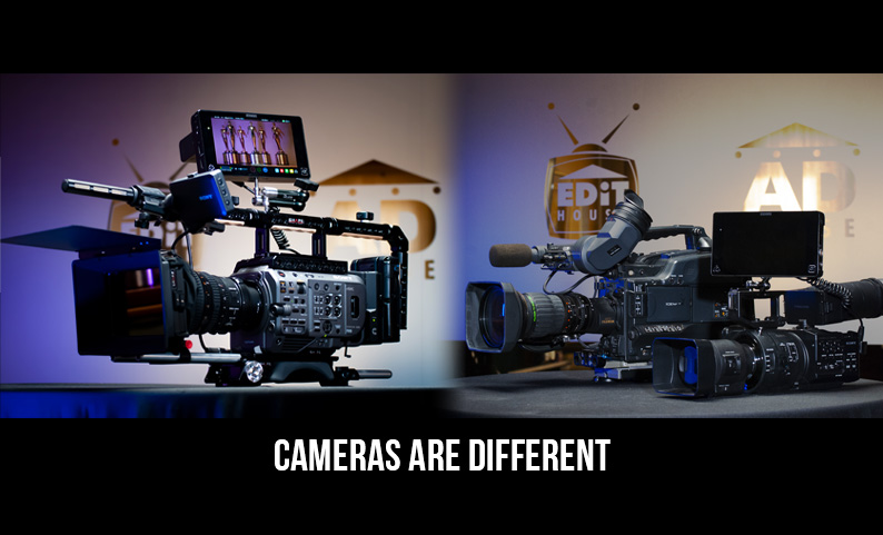 Cameras are Different