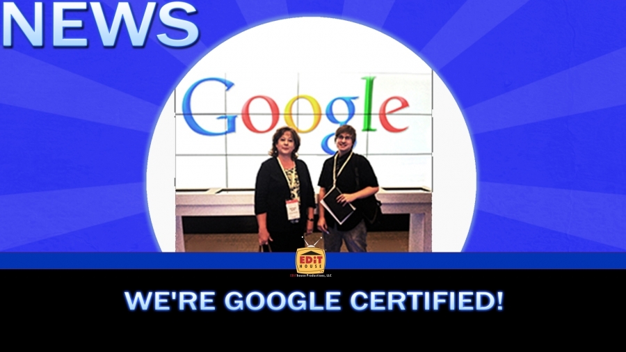 We’re Google Certified