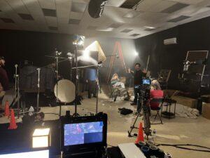 Film scene at Edit House Studios