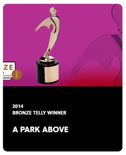 2014 Bronze Telly award winner for A Park Above video production