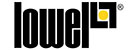 Lowell wordmark logo in bold black letters